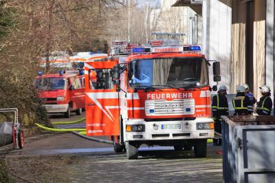 Lenningen: In der Papierfabrik Scheufelen brannte ein Ventilator 